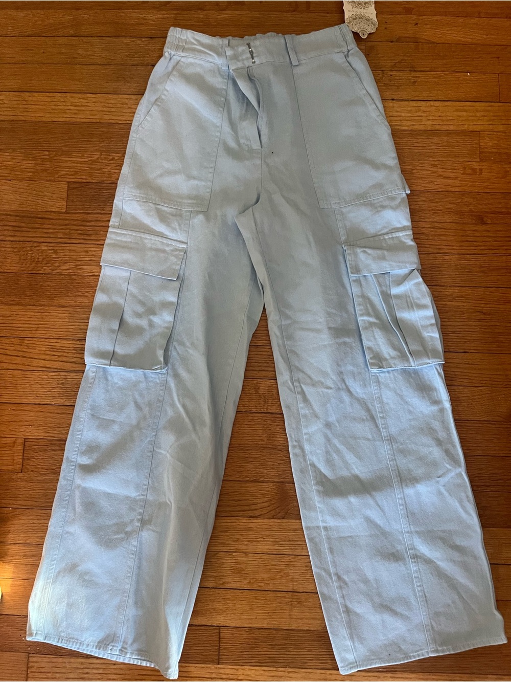 ✨ NEW Altar’d State Light Blue Cargo Pants – XS ✨